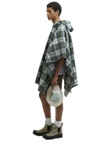 Barbour Men's Tartan Showerproof Poncho