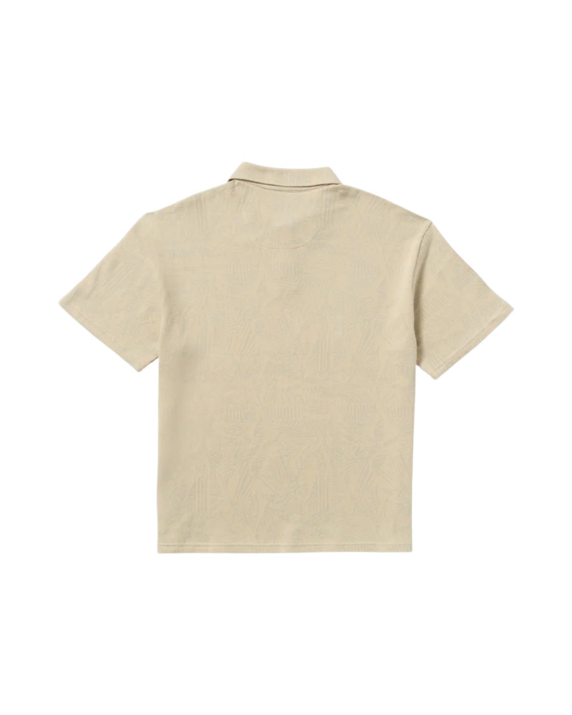 RVCA Mens Leaf Lines Short Sleeve Polo Shirt
