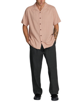 RVCA Mens Vacancy Short Sleeve Shirt