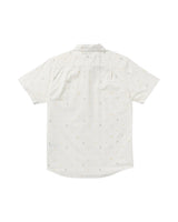 RVCA Mens Exotica Seersucker Short Sleeve Shirt