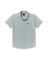 RVCA Mens That'll Do Stripe Short Sleeve Shirt