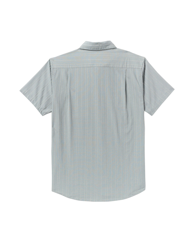 RVCA Mens That'll Do Stripe Short Sleeve Shirt