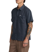 RVCA Mens Vacancy Utility Short Sleeve Shirt