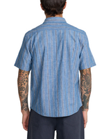 RVCA Mens Denim Days Short Sleeve Shirt