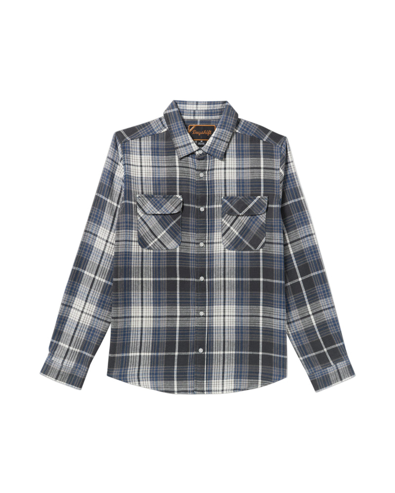 RVCA Mens Dayshift Flannel Long Sleeve Shirt