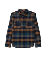 RVCA Mens Dayshift Blanket Flannel Long Sleeve Shirt