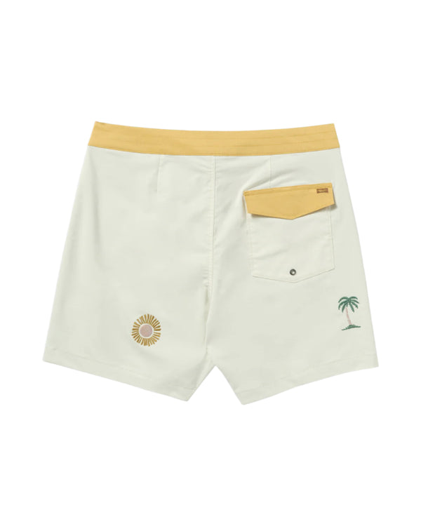 RVCA Mens Exotica 17" Swim Trunks