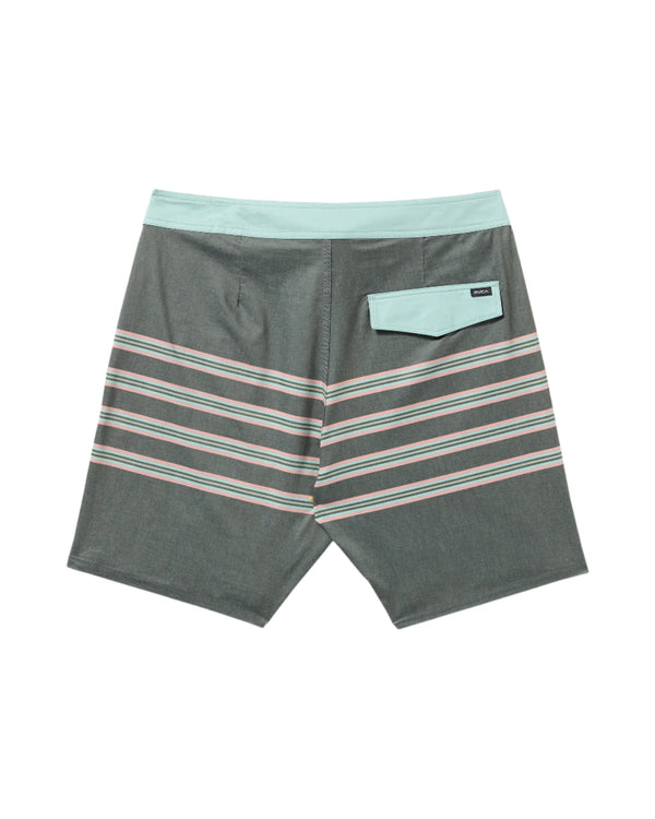 RVCA Mens County Line 18" Swim Trunks