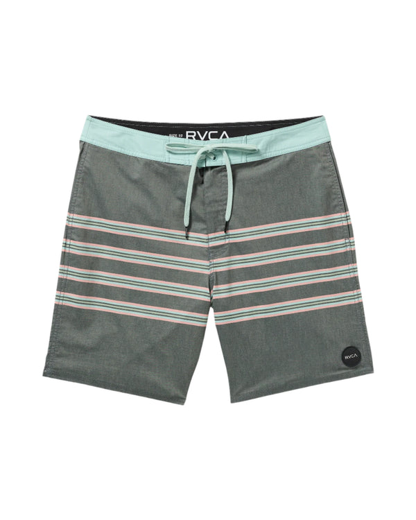 RVCA Mens County Line 18" Swim Trunks