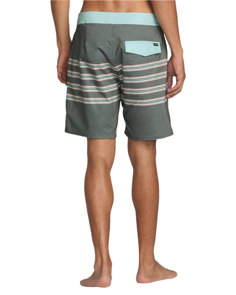 RVCA Mens County Line 18" Swim Trunks