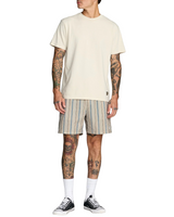 RVCA Mens Exotica Seersucker Elastic 17" Shorts