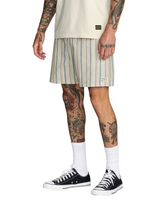 RVCA Mens Exotica Seersucker Elastic 17" Shorts