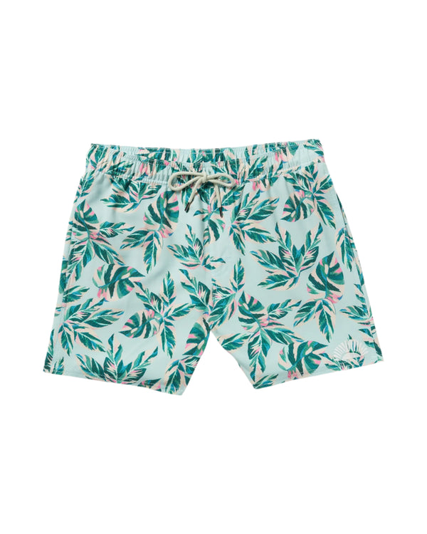 RVCA Mens Resort Elastic 16" Swim Trunks