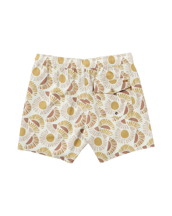 RVCA Mens Exotica Elastic 2 16" Swim Trunks
