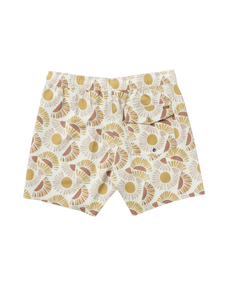 RVCA Mens Exotica Elastic 2 16" Swim Trunks