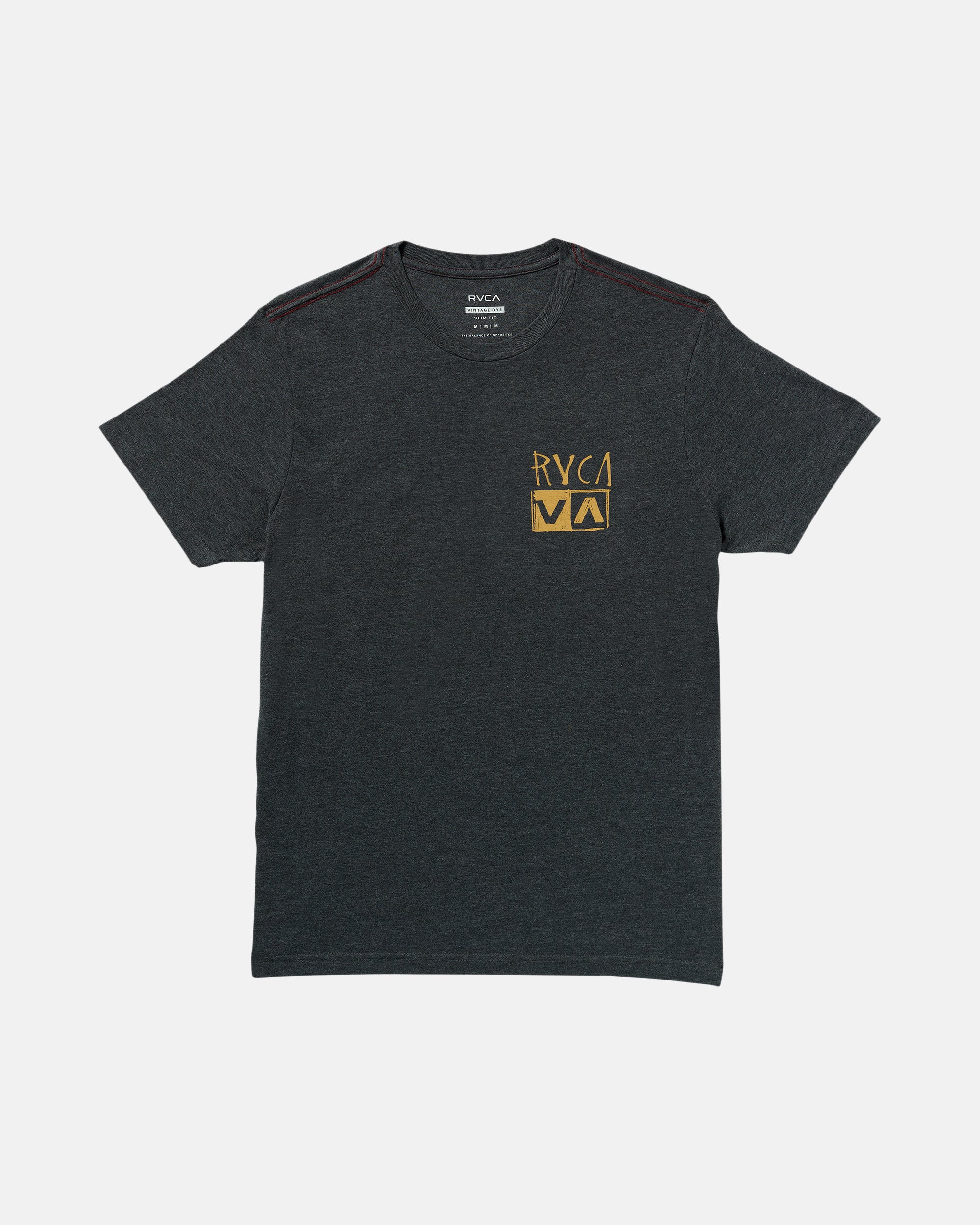 RVCA Mens Horton Panther Short Sleeve T-Shirt