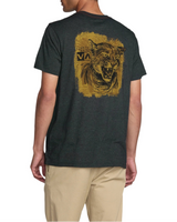 RVCA Mens Horton Panther Short Sleeve T-Shirt