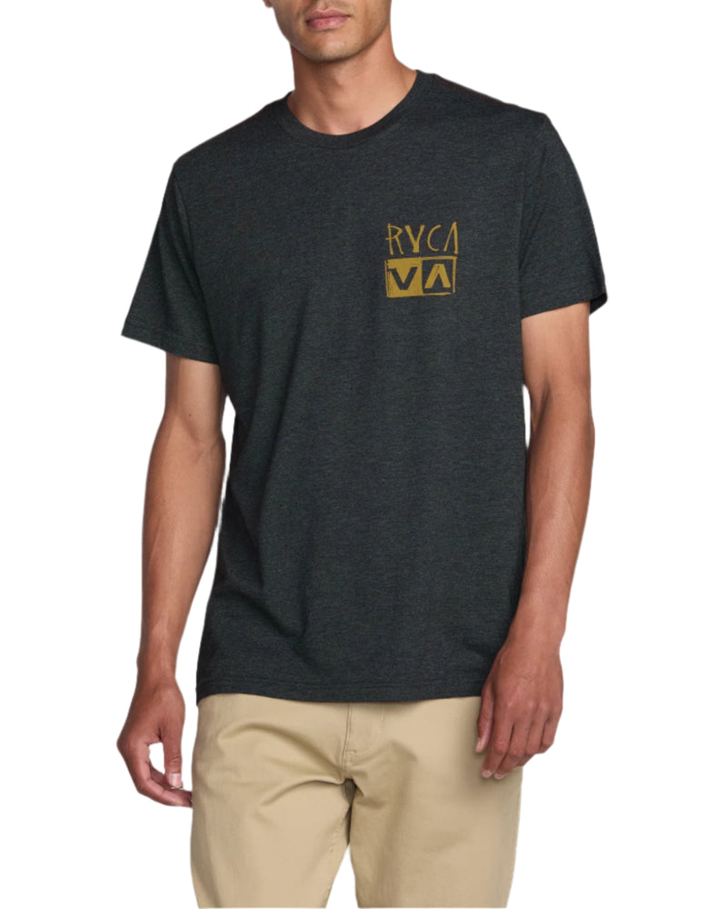 RVCA Mens Horton Panther Short Sleeve T-Shirt