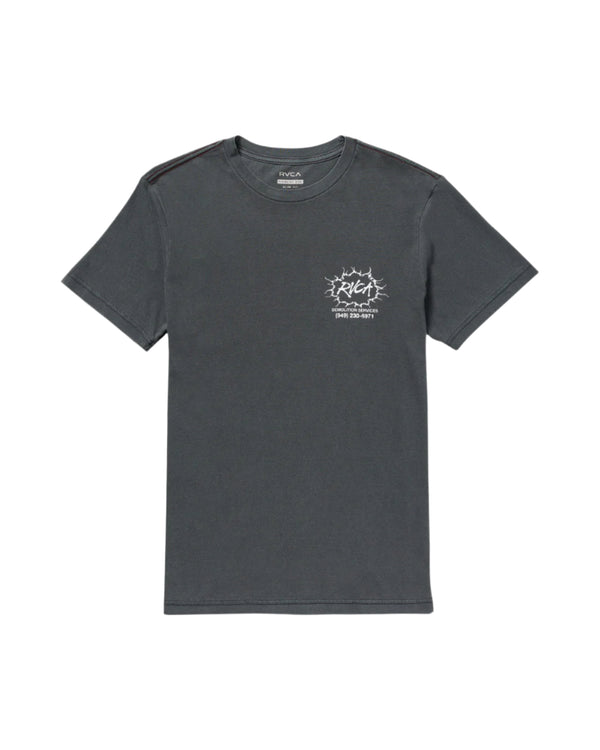 RVCA Mens Demo Short Sleeve T-Shirt