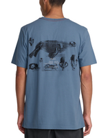 RVCA Mens Endo Bones Short Sleeve T-Shirt