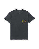 RVCA Mens Island Hex Short Sleeve T-Shirt