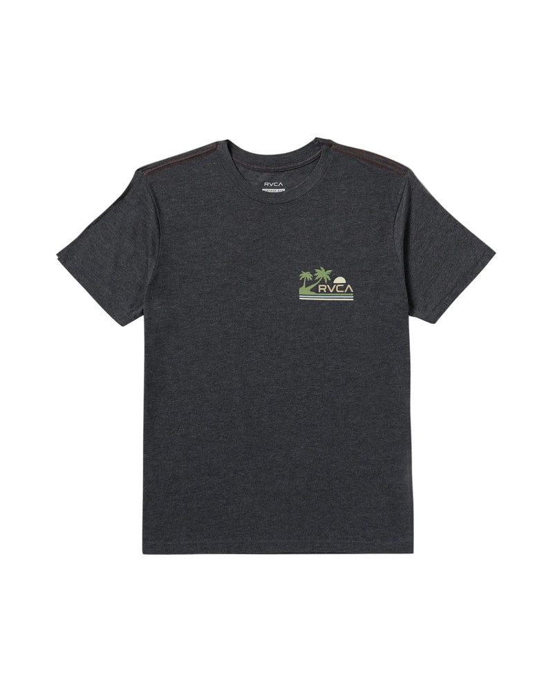 RVCA Mens Palm Trail Short Sleeve T-Shirt