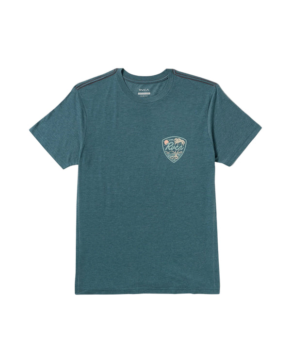 RVCA Mens Currents Short Sleeve T-Shirt