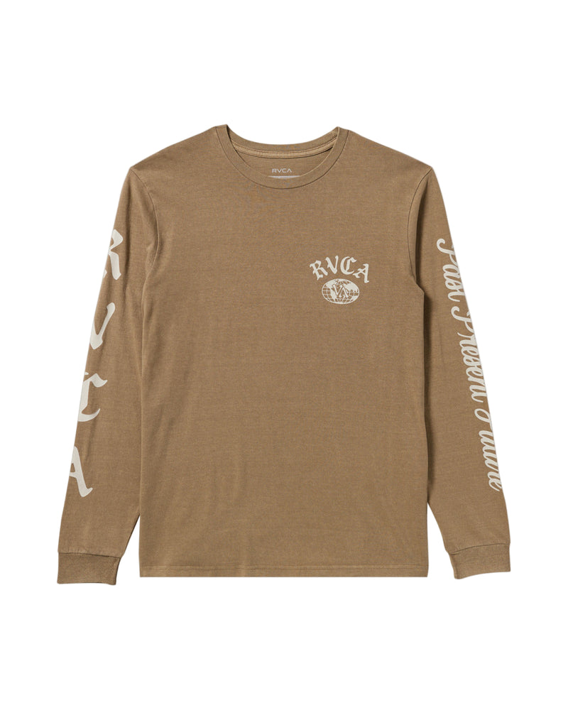 RVCA Mens VA Worldwide Long Sleeve T-Shirt