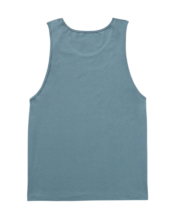RVCA Mens Front Script Tank Top