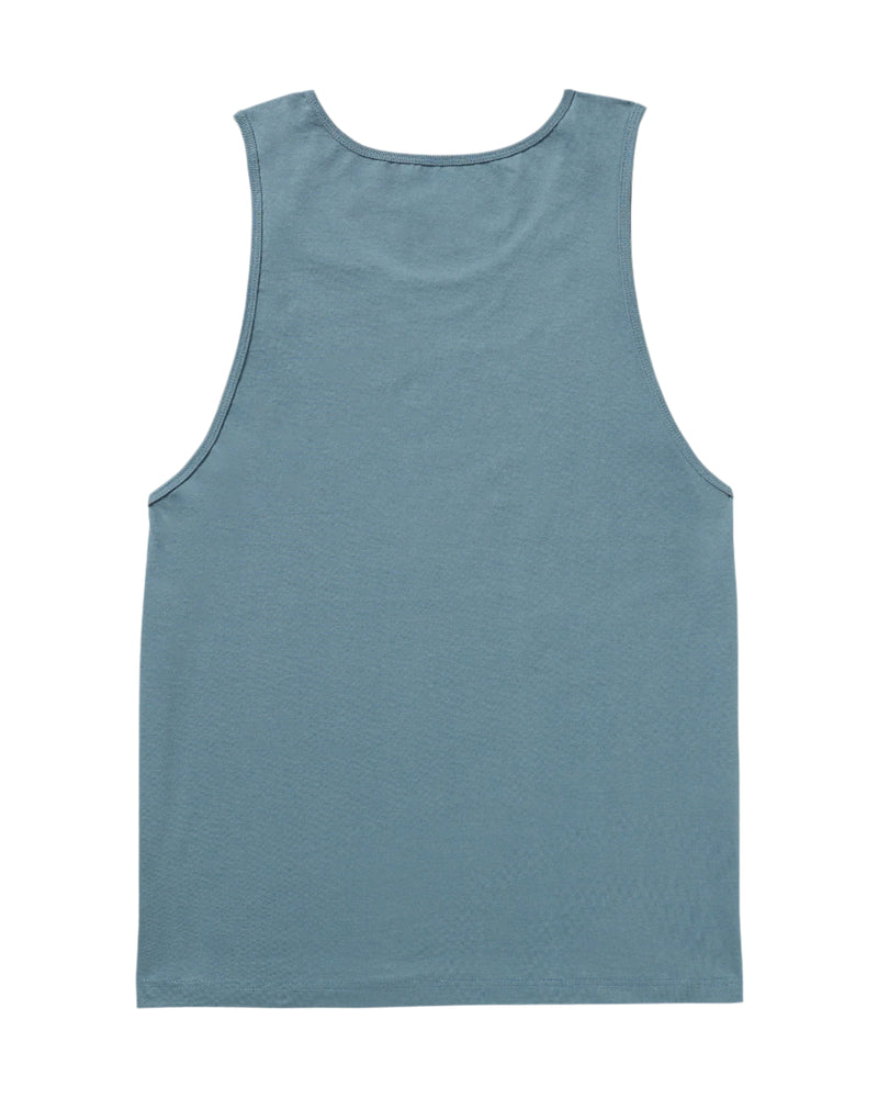 RVCA Mens Front Script Tank Top