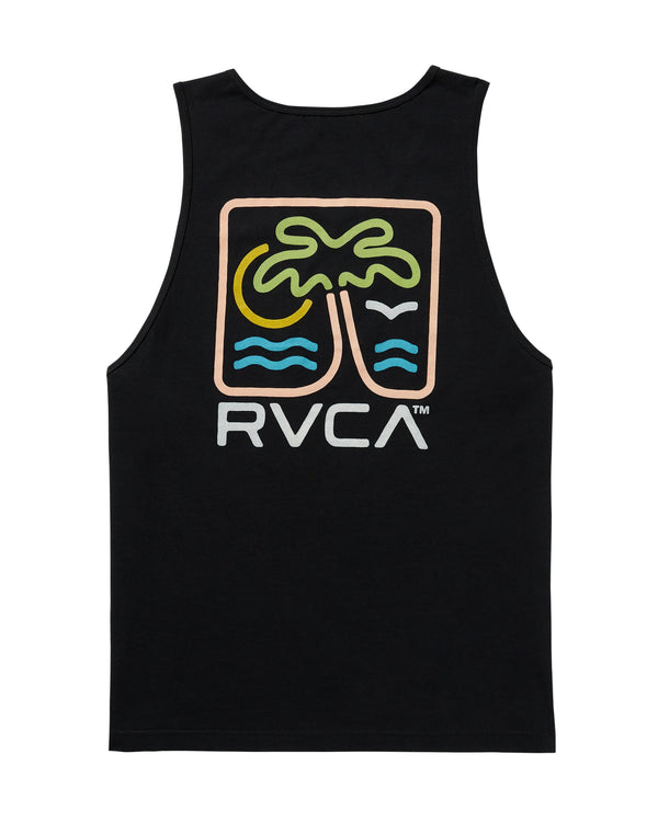 RVCA Mens Happy Hour Tank Top
