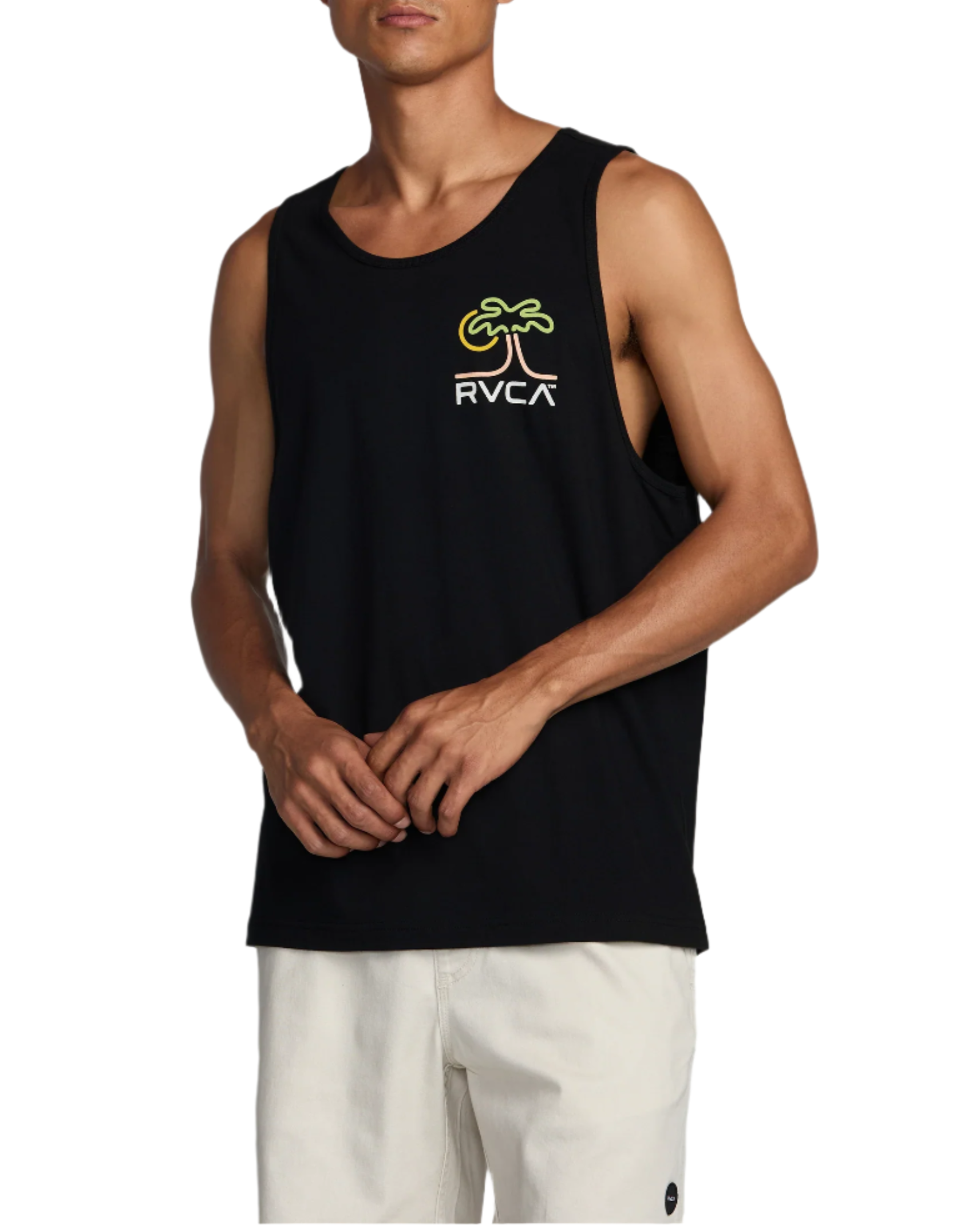 RVCA Mens Happy Hour Tank Top
