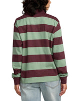 RVCA Womens Rugby Long Sleeve Shirt