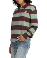 RVCA Womens Rugby Long Sleeve Shirt