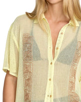 RVCA Womens Sabra Short Sleeve Shirt