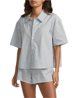 RVCA Womens Mikey Short Sleeve Top