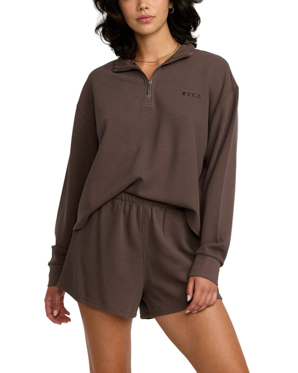 RVCA Womens Glory Waffle Shorts
