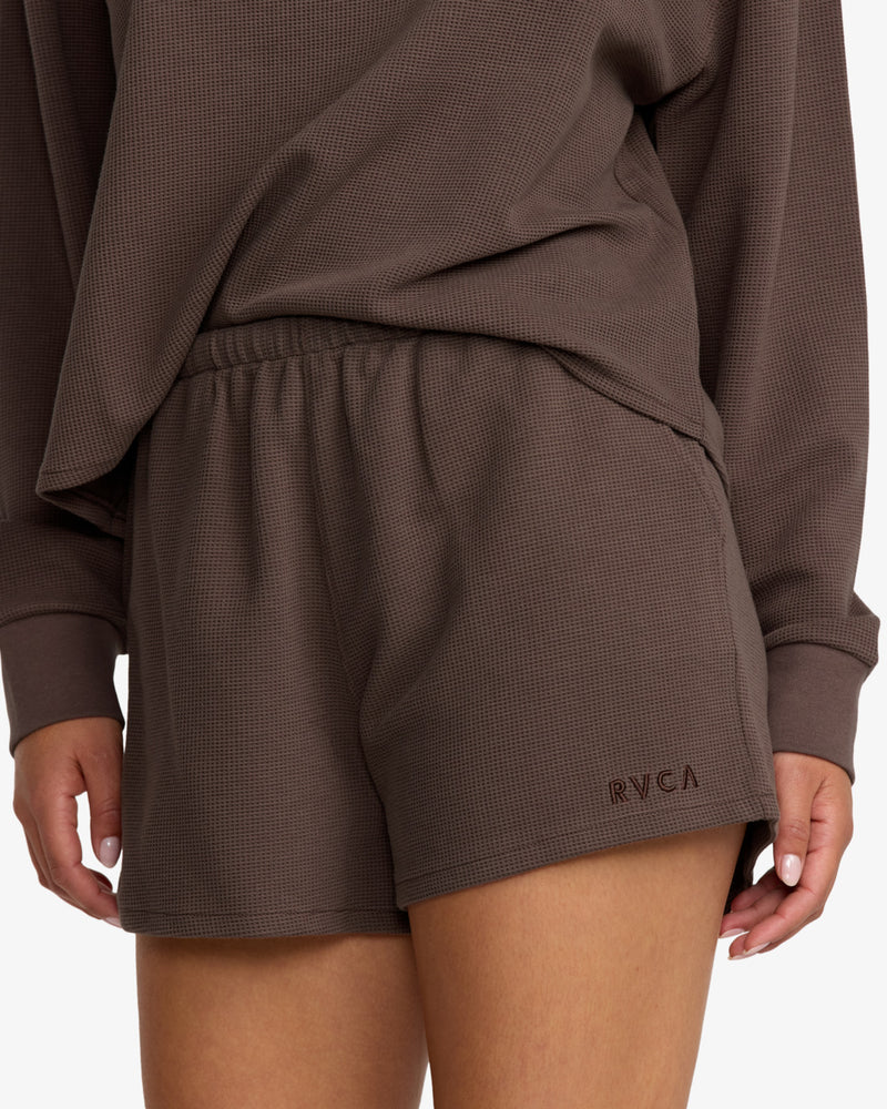 RVCA Womens Glory Waffle Shorts