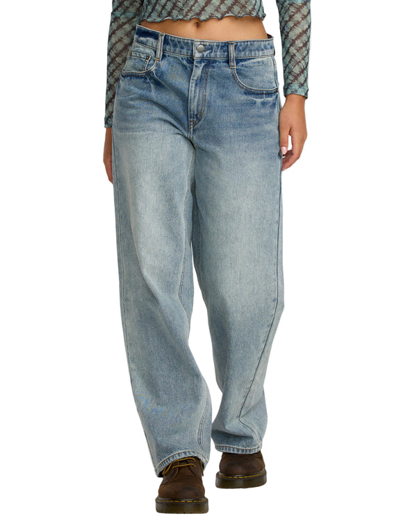 RVCA Womens Coco II Denim Jeans