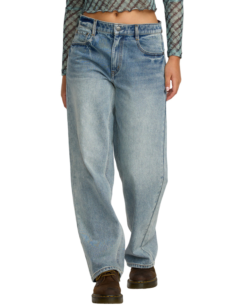 RVCA Womens Coco II Denim Jeans