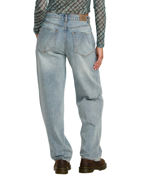 RVCA Womens Coco II Denim Jeans