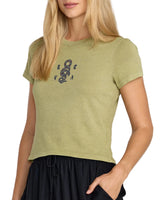 RVCA Womens 411 Short Sleeve T-Shirt