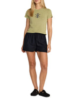 RVCA Womens 411 Short Sleeve T-Shirt