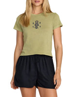 RVCA Womens 411 Short Sleeve T-Shirt