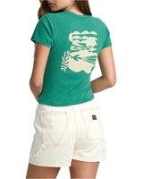 RVCA Womens 411 Short Sleeve T-Shirt