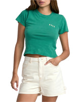RVCA Womens 411 Short Sleeve T-Shirt