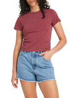 RVCA Womens Forever Short Sleeve T-Shirt