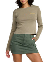 RVCA Womens Spanky Long Sleeve T-Shirt