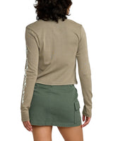 RVCA Womens Spanky Long Sleeve T-Shirt