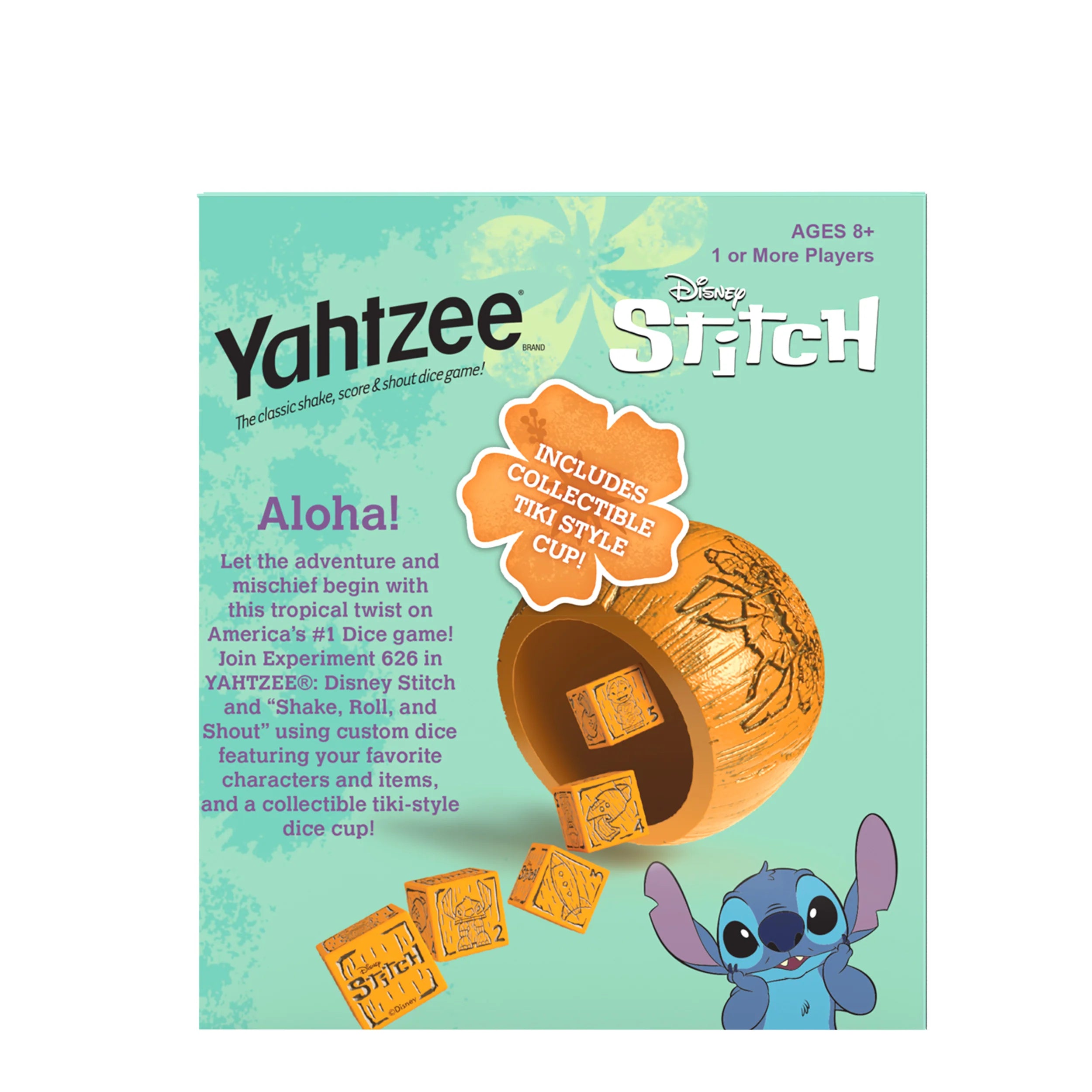 The OP Games YAHTZEE Disney Stitch